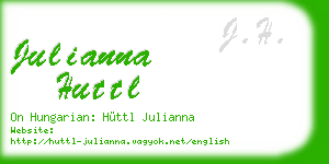 julianna huttl business card